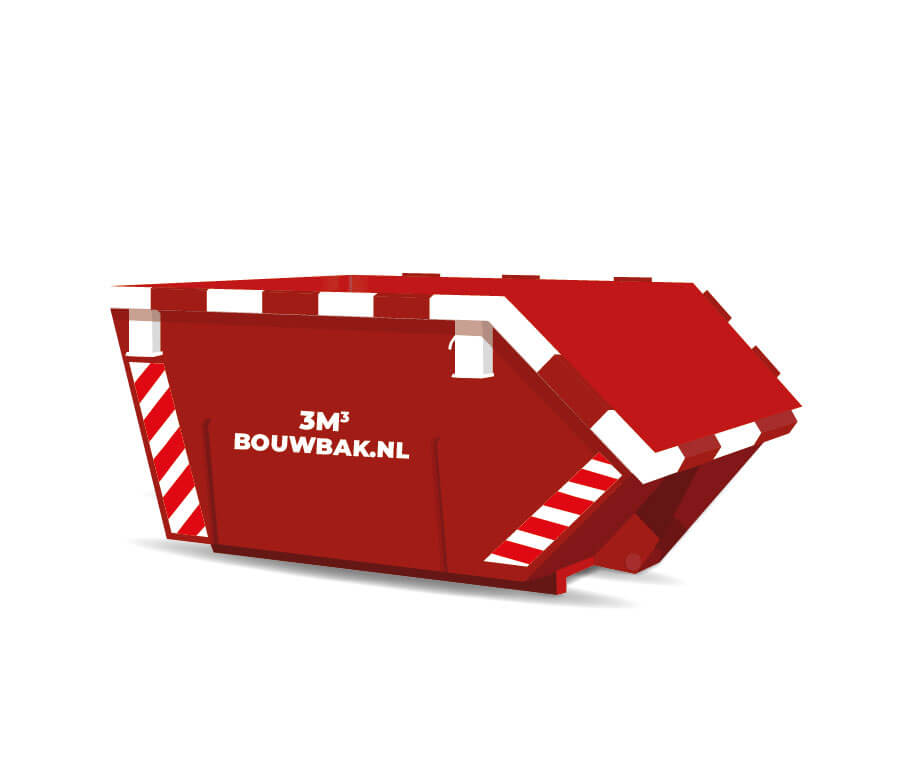 Bouwafval container 3M³
